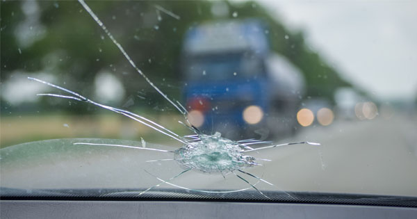 Autoglas - Steinschlag